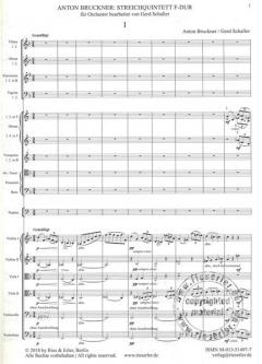 Streichquintett von Anton Bruckner 