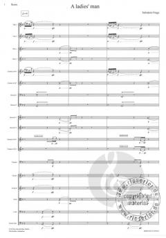 A ladies' man for orchestra (2018) von Frega,Salvatore im Alle Noten Shop kaufen (Partitur)