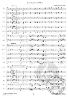 Ouverture Nr. 18 F-Dur WoO 1.03 von Kalliwoda,Johann WenzelGoldbach,Michael 