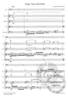 Klage, Tanz und Gebet von Albrecht,George Alexander 