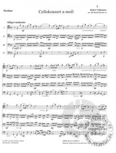 Cellokonzert a-Moll von Robert Volkmann im Alle Noten Shop kaufen