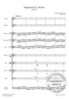 Magnificat Nr. 2 B-Dur (1723) von Johann David Heinichen 