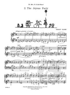 Enfantines von Ernest Bloch 