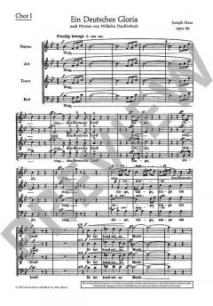 Ein Deutsches Gloria op. 86 von Joseph Haas 