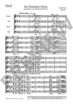 Ein Deutsches Gloria op. 86 von Joseph Haas 