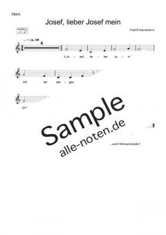 Josef, lieber Josef mein 