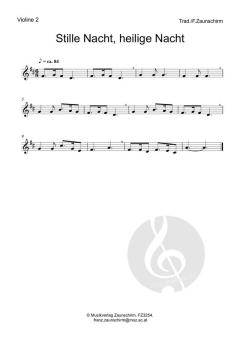 Stille Nacht, heilige Nacht von Franz Xaver Gruber (Download) 