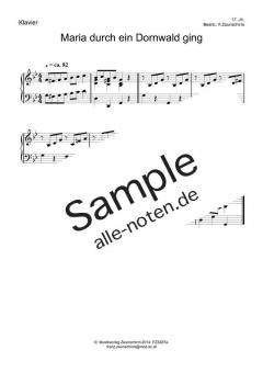 Maria durch ein Dornwald ging (Download) 