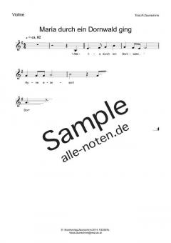 Maria durch ein Dornwald ging (Download) 