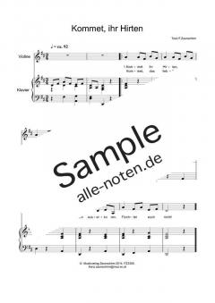 Kommet ihr Hirten 