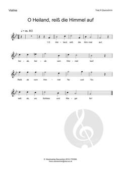 O Heiland, reiß die Himmel auf (Download) 