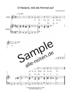 O Heiland, reiß die Himmel auf (Download) 