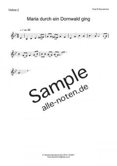 Maria durch ein Dornwald ging (Download) 