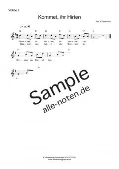 Kommet ihr Hirten 
