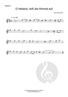 O Heiland, reiß die Himmel auf (Download) 
