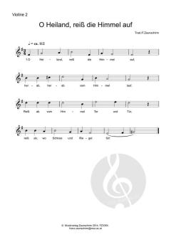 O Heiland, reiß die Himmel auf (Download) 