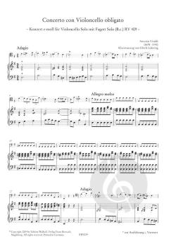 Konzert Nr. 12 e-Moll RV 409 von Antonio Vivaldi 