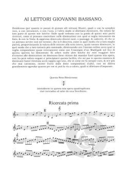 Ricercate, passaggi e cadentie von Giovanni Bassano 