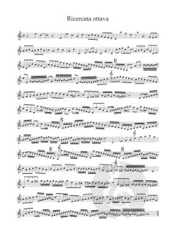 Ricercate, passaggi e cadentie von Giovanni Bassano 