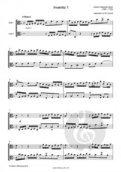 15 Inventionen von Johann Sebastian Bach 