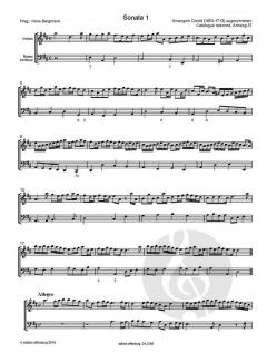 10 Sonate a Violino solo col Basso continuo von Arcangelo Corelli im Alle Noten Shop kaufen