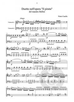 Duetto nell'opera 'Il pirata' del Mo Bellini von Pietro Casella im Alle Noten Shop kaufen