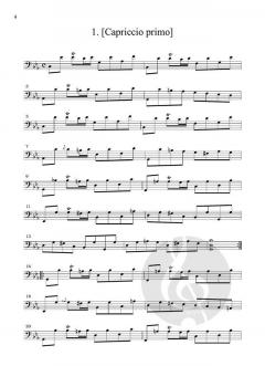 11 Capricci von Joseph Marie Clément Ferdinand Dall' Abaco 