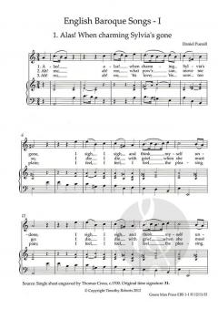 English Baroque Songs 1 