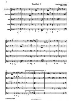 VI Ouvertures Band 1 von Philipp Heinrich Erlebach 