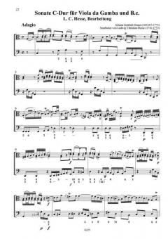 Sonate C-Dur von Johann Gottlieb Graun 