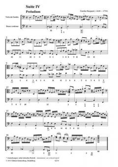 Chelys op. 3- Suiten 4-6 von Carolus Hacquart 