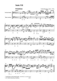 Chelys op. 3- Suiten 7-9 von Carolus Hacquart 