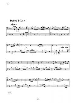 Duetto G-Dur, D-Dur von Joseph B. Zyka 