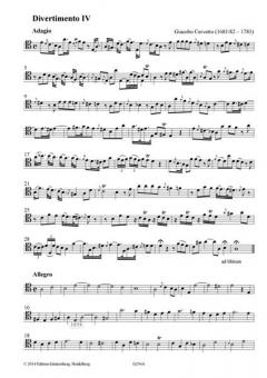 6 Lessons or Divertiments op. 4- Lessons IV-VI von Giacomo Basevi Cervetto 