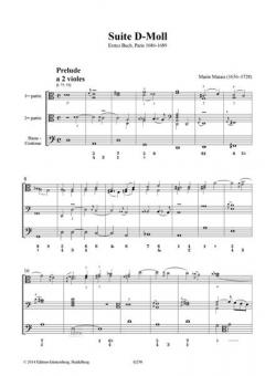 Suite d-Moll - Tombeau de Mr. Meliton von Marin Marais 