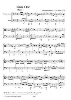 2 Sonaten von Juan Bautista Pla 