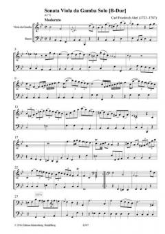 3 Sonaten (Maltzan VII) von Carl Friedrich Abel 