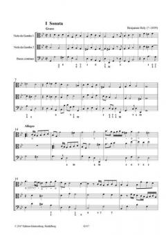 6 Sonaten Heft 1 von Benjamin Hely 