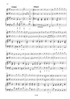 Sonata A-Dur von Dietrich Becker 