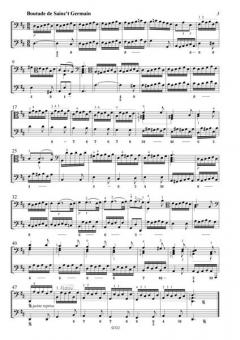 1. Livre de Pieces de Violle - Suiten 3-4 von Jacques Morel 