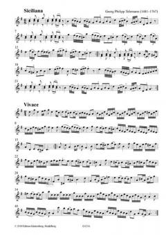 Sonata G-Dur TWV 41:G6 von Georg Philipp Telemann 