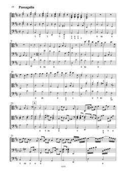 Suite D-Dur mit Passagalia von Gottfried Finger 