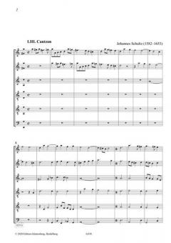 Musicalischer Lüstgarte a 6 von Johannes Schultz 