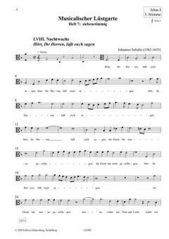 Musicalischer Lüstgarte a 7 von Johannes Schultz 