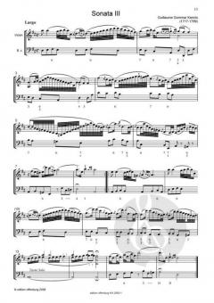 6 Sonates à Violon seul et Basse continue, op. 3 I von Guillaume Gommar Kennis 