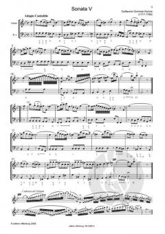 6 Sonates à Violon seul et Basse continue, op. 3 II von Guillaume Gommar Kennis 