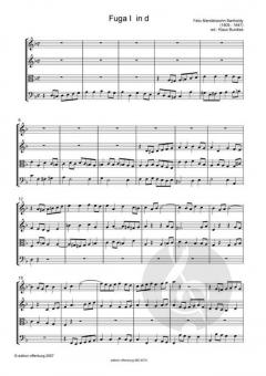 12 Fugen für Streichquartett von Felix Mendelssohn Bartholdy im Alle Noten Shop kaufen