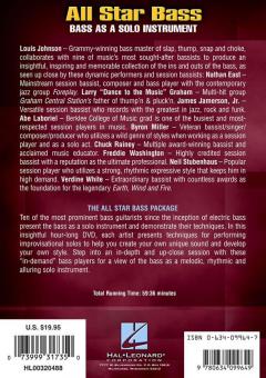 All Star Bass DVD - Bass As A Solo Instrument 
