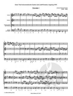 12 Triosonaten 1 von Johann Michael Nicolai 