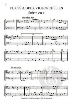 4 Suiten für 2 Violoncelli von André Philidor im Alle Noten Shop kaufen